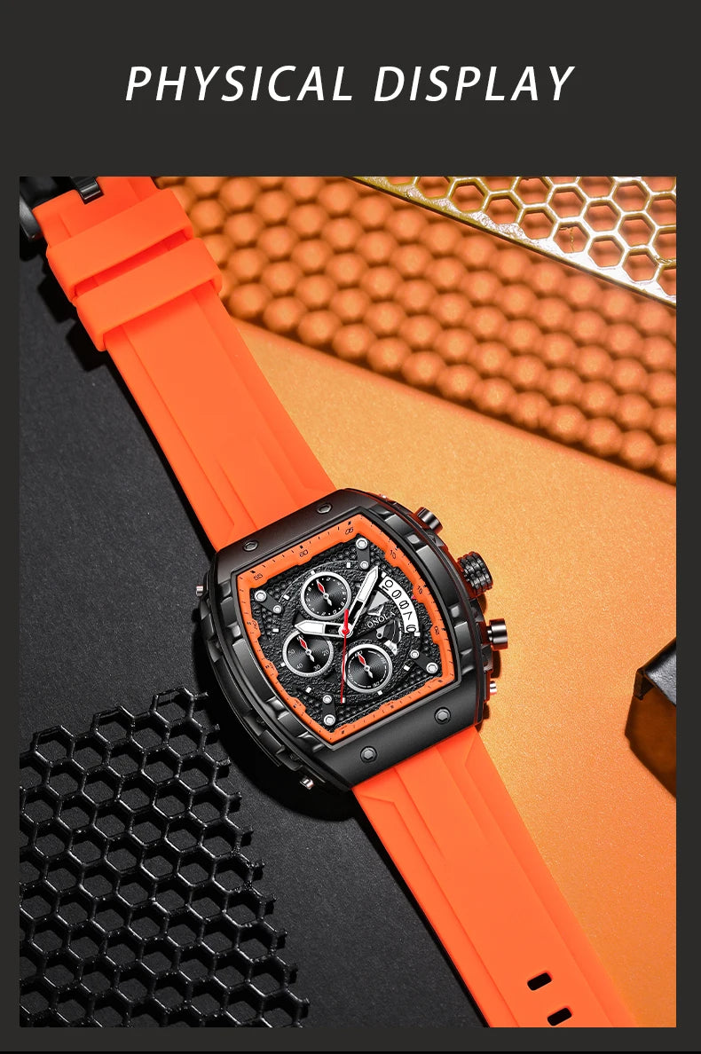 ONOLA Original Top Brand Men Watch Digital Quartz Watch Men Luminous Waterproof Date Watch Men's Sports Watch Reloj