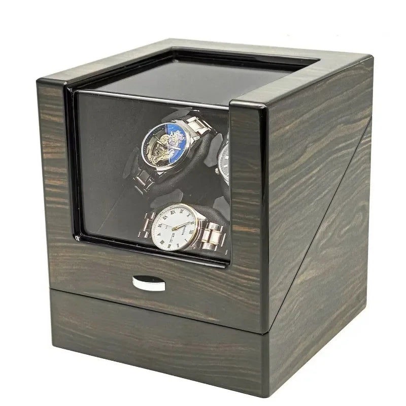 Multiple Epitopes Watch Winders Luxury Men Watches Winding Device Silent Rotating Mechanical Wrist Watch Winder Storage Boxes