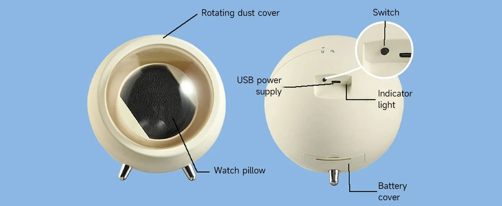 Watch Winders Box for Automatic Watches Usb Power Used Globally Motor Mechanical Watch Rotate Stand Box Fashion Decoration