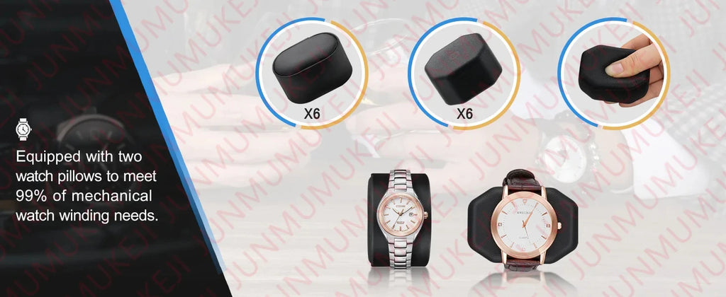 Watch Winder for Automatic Watches Box With Quiet Motor Usb Led PU Leather Mechanical Watch Box Variable Speed